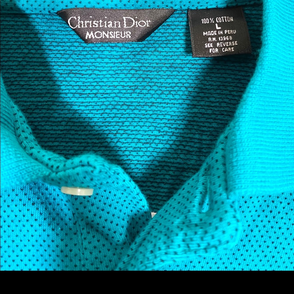 Vintage Christian Dior Monsieur Polo Shirt - Picture 3 of 7